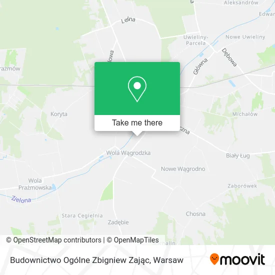 Budownictwo Ogólne Zbigniew Zając map