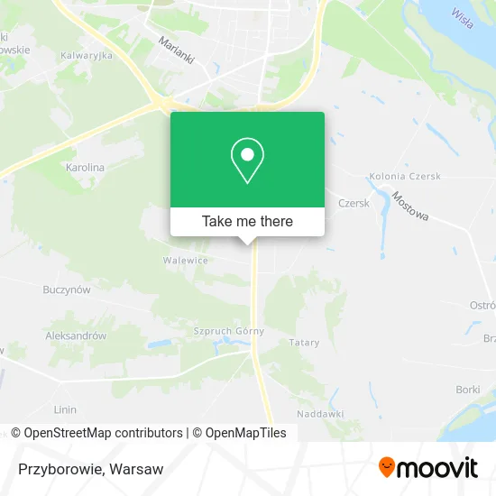 Карта Przyborowie