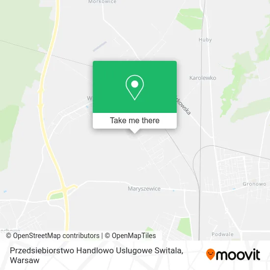 Карта Przedsiebiorstwo Handlowo Uslugowe Switala