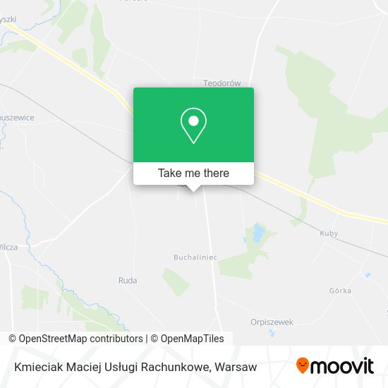 Kmieciak Maciej Usługi Rachunkowe map