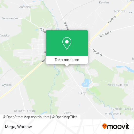 Карта Mega