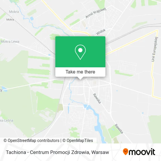 Карта Tachiona - Centrum Promocji Zdrowia