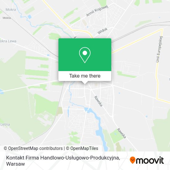 Kontakt Firma Handlowo-Usługowo-Produkcyjna map