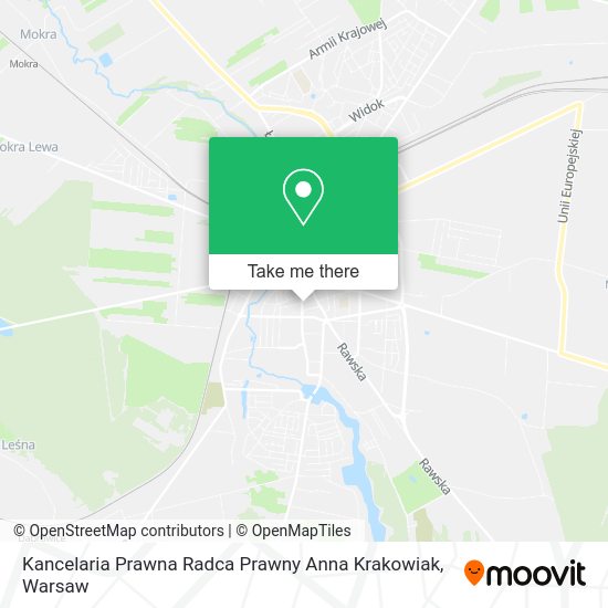 Kancelaria Prawna Radca Prawny Anna Krakowiak map