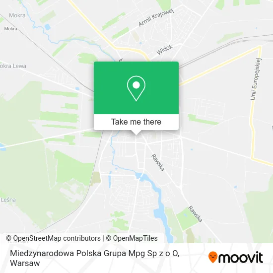 Карта Miedzynarodowa Polska Grupa Mpg Sp z o O