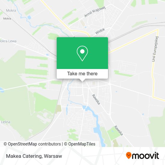 Makea Catering map