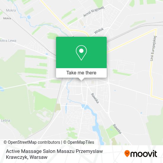 Active Massage Salon Masazu Przemyslaw Krawczyk map