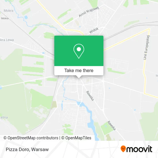 Карта Pizza Doro