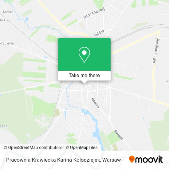 Pracownia Krawiecka Karina Kolodziejek map