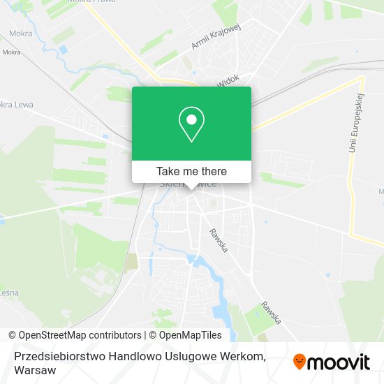 Przedsiebiorstwo Handlowo Uslugowe Werkom map