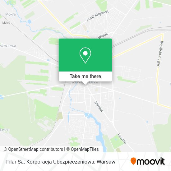 Filar Sa. Korporacja Ubezpieczeniowa map