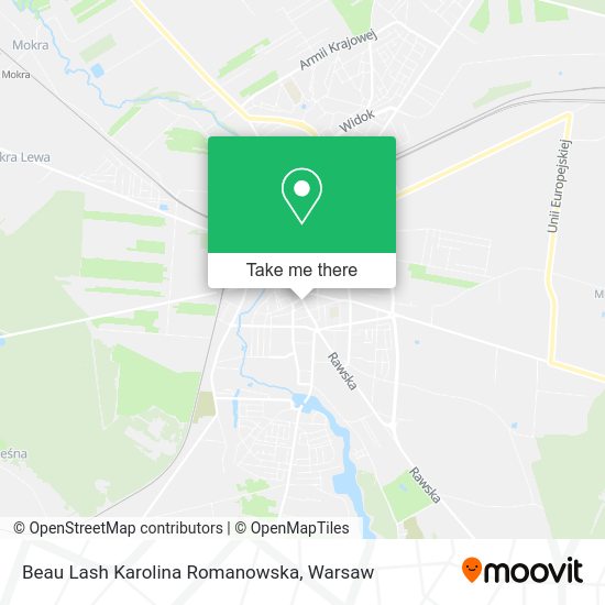 Beau Lash Karolina Romanowska map