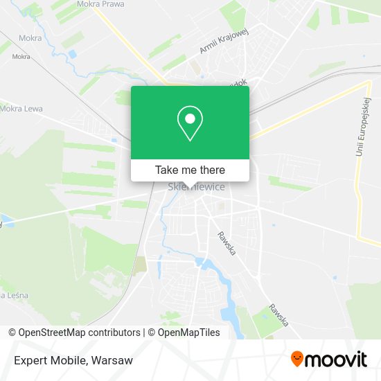 Expert Mobile map