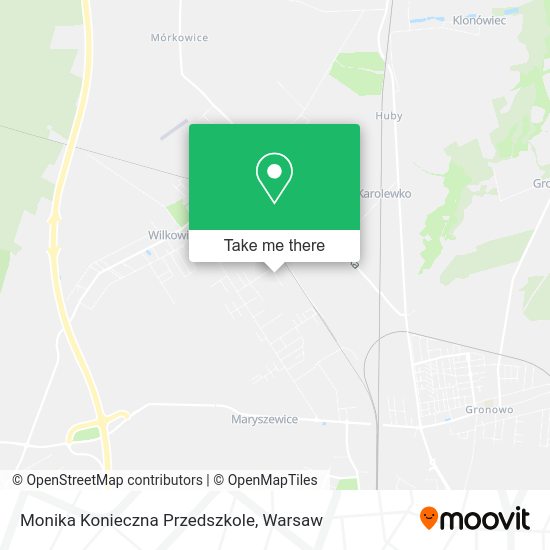 Monika Konieczna Przedszkole map