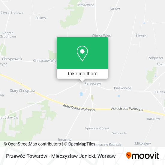 Przewóz Towarów - Mieczysław Janicki map