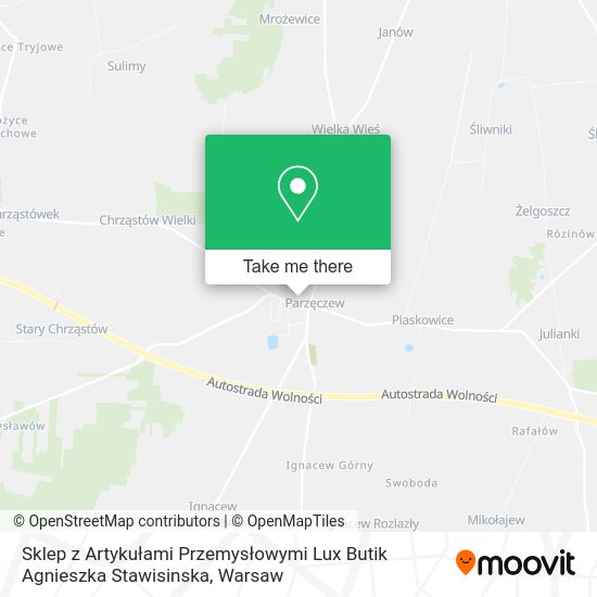 Sklep z Artykułami Przemysłowymi Lux Butik Agnieszka Stawisinska map