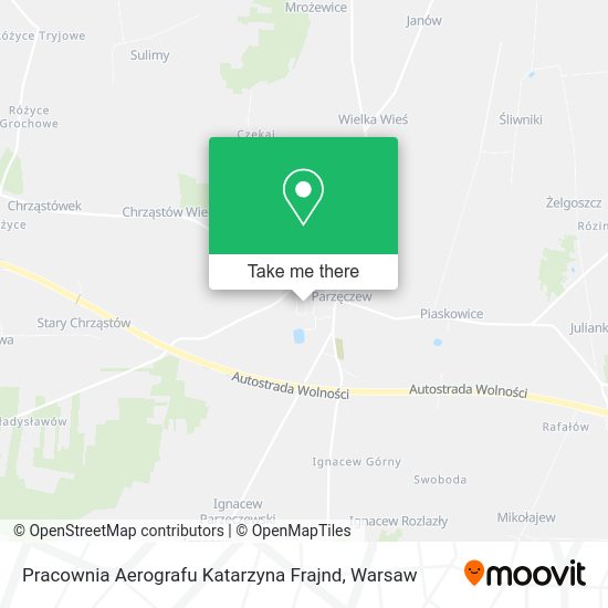 Pracownia Aerografu Katarzyna Frajnd map