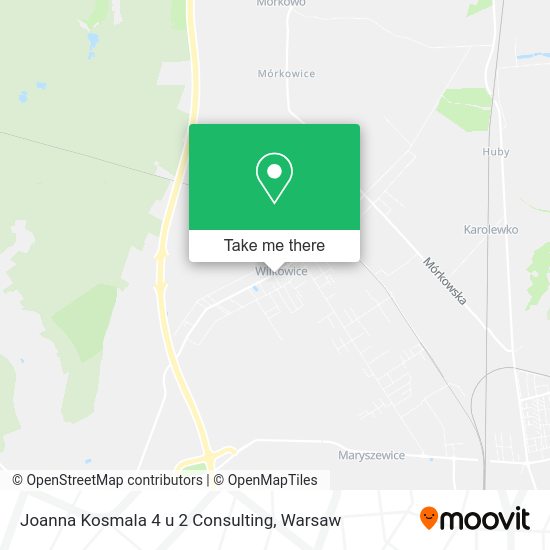 Joanna Kosmala 4 u 2 Consulting map