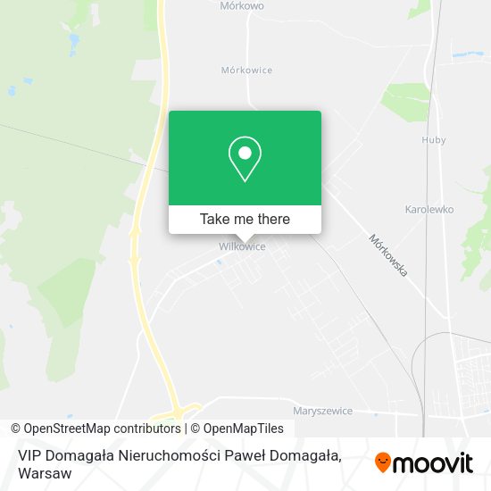 VIP Domagała Nieruchomości Paweł Domagała map