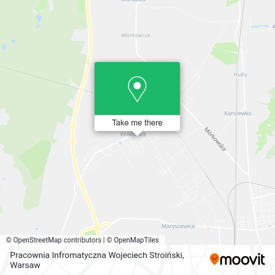 Pracownia Infromatyczna Wojeciech Stroiński map