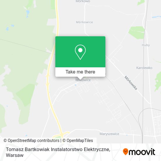 Tomasz Bartkowiak Instalatorstwo Elektryczne map