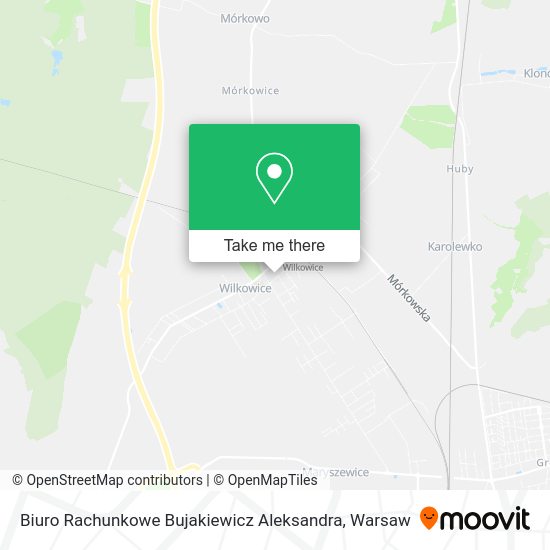 Biuro Rachunkowe Bujakiewicz Aleksandra map