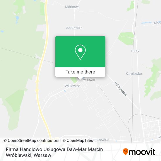 Firma Handlowo Usługowa Daw-Mar Marcin Wróblewski map