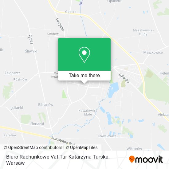 Biuro Rachunkowe Vat Tur Katarzyna Turska map