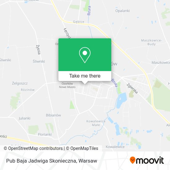 Pub Baja Jadwiga Skonieczna map