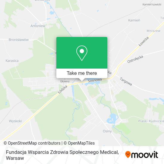 Fundacja Wsparcia Zdrowia Społecznego Medical map