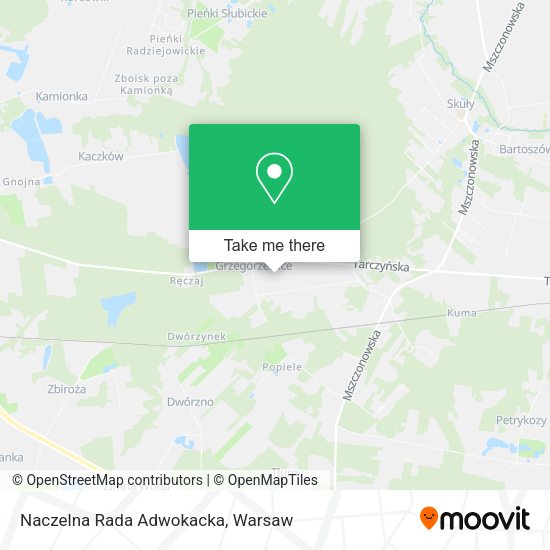 Naczelna Rada Adwokacka map