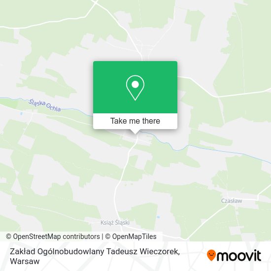 Zakład Ogólnobudowlany Tadeusz Wieczorek map