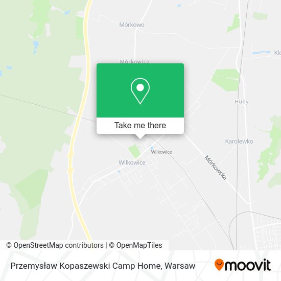 Przemysław Kopaszewski Camp Home map