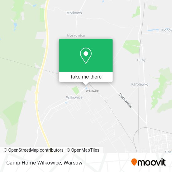 Camp Home Wilkowice map