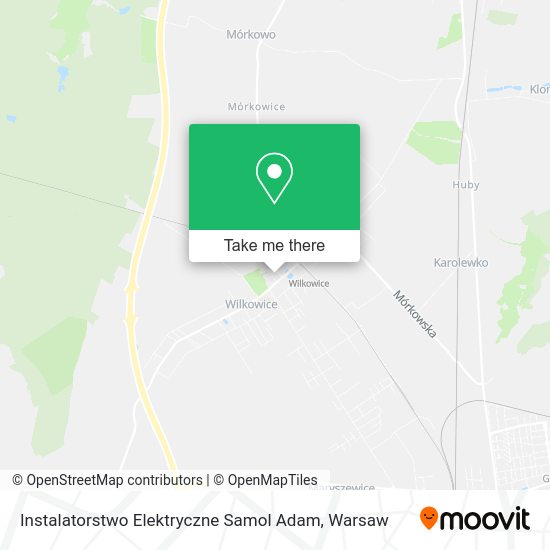 Instalatorstwo Elektryczne Samol Adam map