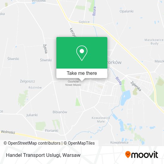 Handel Transport Uslugi map