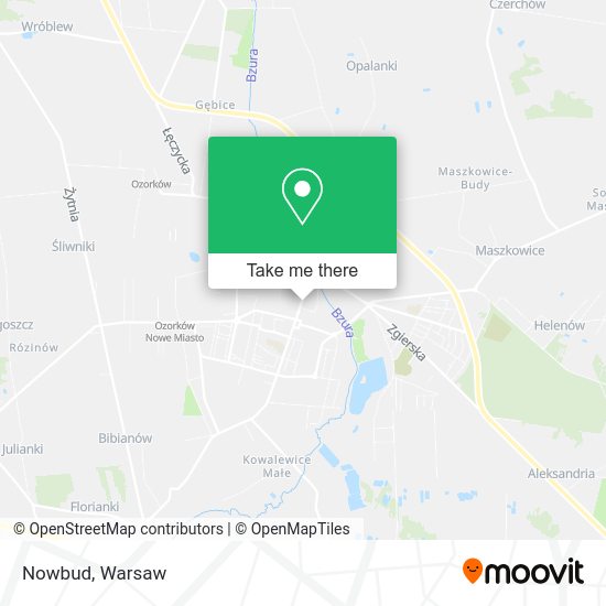 Nowbud map