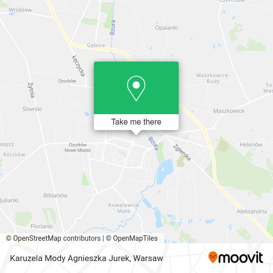 Karuzela Mody Agnieszka Jurek map