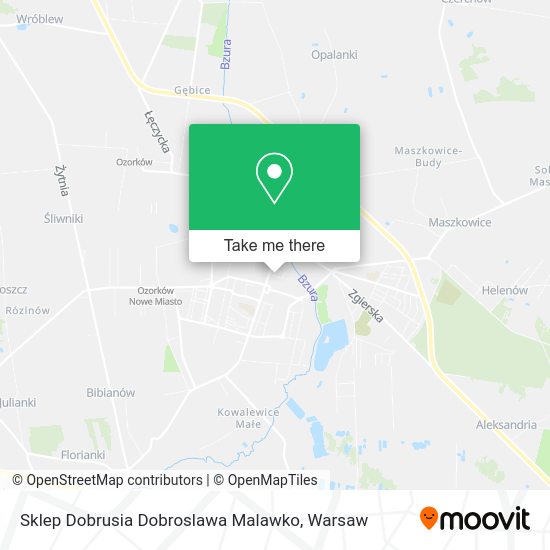 Sklep Dobrusia Dobroslawa Malawko map