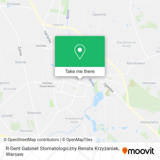 R-Dent Gabinet Stomatologiczny Renata Krzyżaniak map