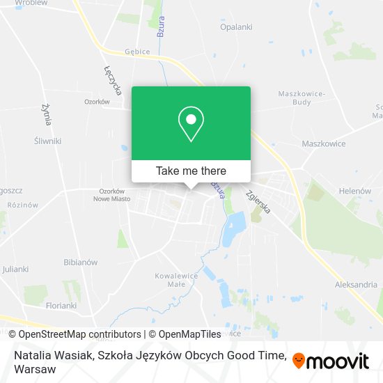 Natalia Wasiak, Szkoła Języków Obcych Good Time map