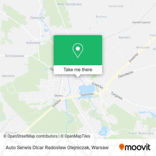 Auto Serwis Olcar Radosław Olejniczak map