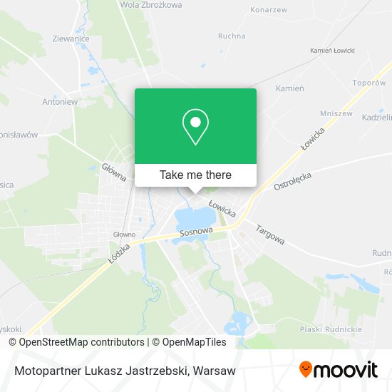 Motopartner Lukasz Jastrzebski map