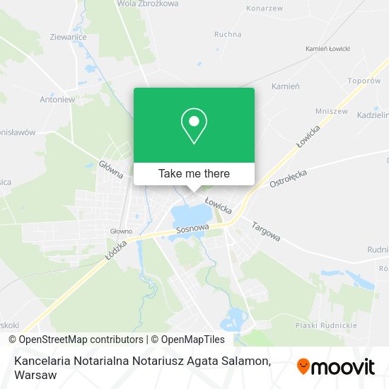 Kancelaria Notarialna Notariusz Agata Salamon map