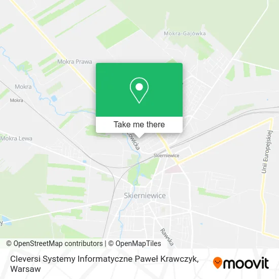 Карта Cleversi Systemy Informatyczne Paweł Krawczyk