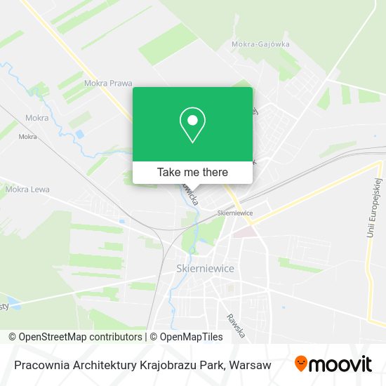 Pracownia Architektury Krajobrazu Park map