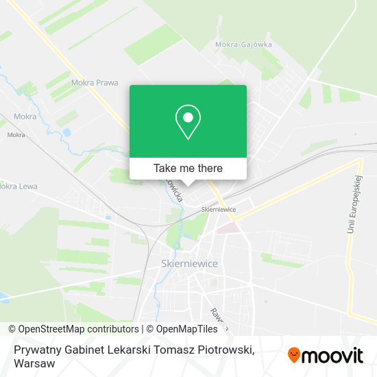 Prywatny Gabinet Lekarski Tomasz Piotrowski map