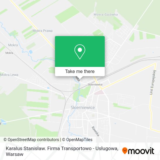 Karalus Stanisław. Firma Transportowo - Usługowa map