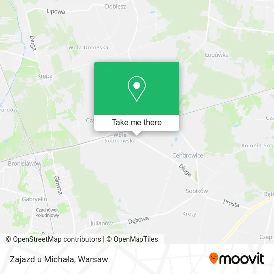 Zajazd u Michała map