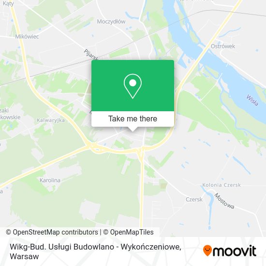 Wikg-Bud. Usługi Budowlano - Wykończeniowe map